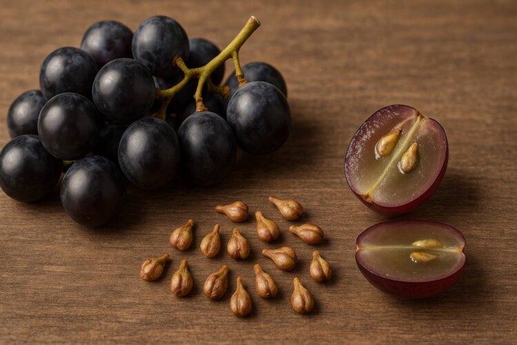 Как работают таблетки против старости. Исследования показали, что виноградные косточки способны продлевать жизнь. Фото.