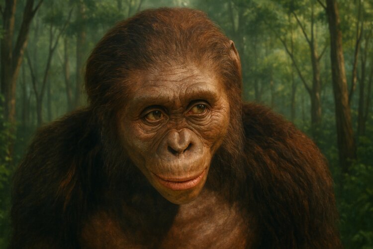 7 фактов об ископаемой Люси — самом знаменитом предке человека, ходившем на двух ногах. Австралопитек Люси была взрослой, но ростом с семилетнего ребенка. Фото.