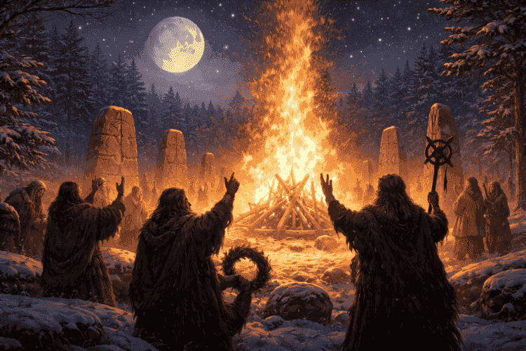 Как люди загадывали желания до появления Нового года. В разных культурах работали календарные ритуалы и обеты. Например, у вавилонян есть ранние практики новогодних обещаний (это скорее обеты богам, чем «желания»). Фото.