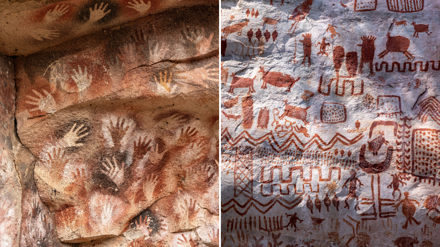 наскальные рисунки
