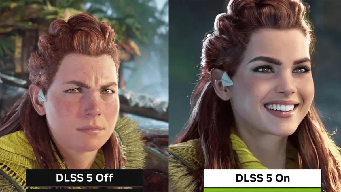 В соцсетях массово раскритиковали DLSS 5 от Nvidia за то, что ИИ бьютифицирует и перерисовывает персонажей, а не просто улучшает графику.