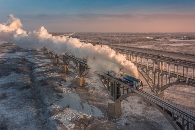 Атмосферные ЖД-фотки