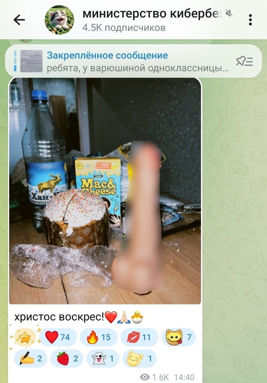 Секс-игрушка рядом с куличом стала причиной возбуждения уголовки против девушки из Мурино