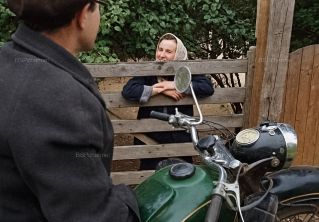 Жители села Тимановки Тульчинского района. Украинская ССР, 1969 год.