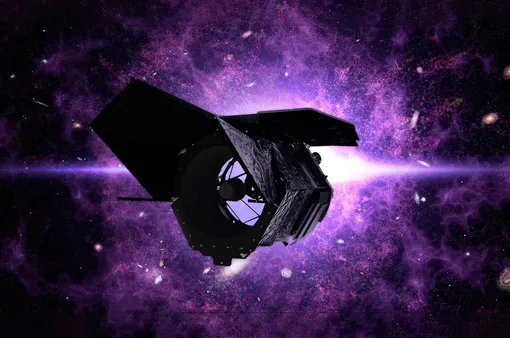 Художественная реконструкция. NASA's Roman Space Telescope.