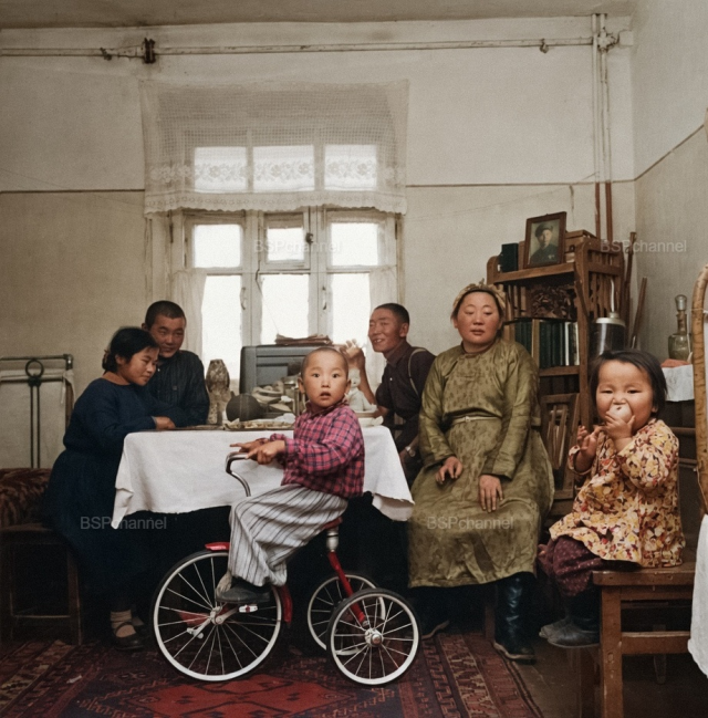 Монголия, Улан-Батор, 1955 год.