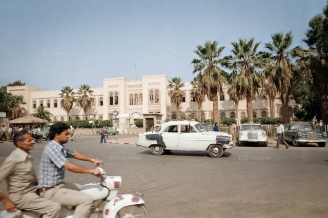На одной из улиц в центре города Дамаска, 1984 год.