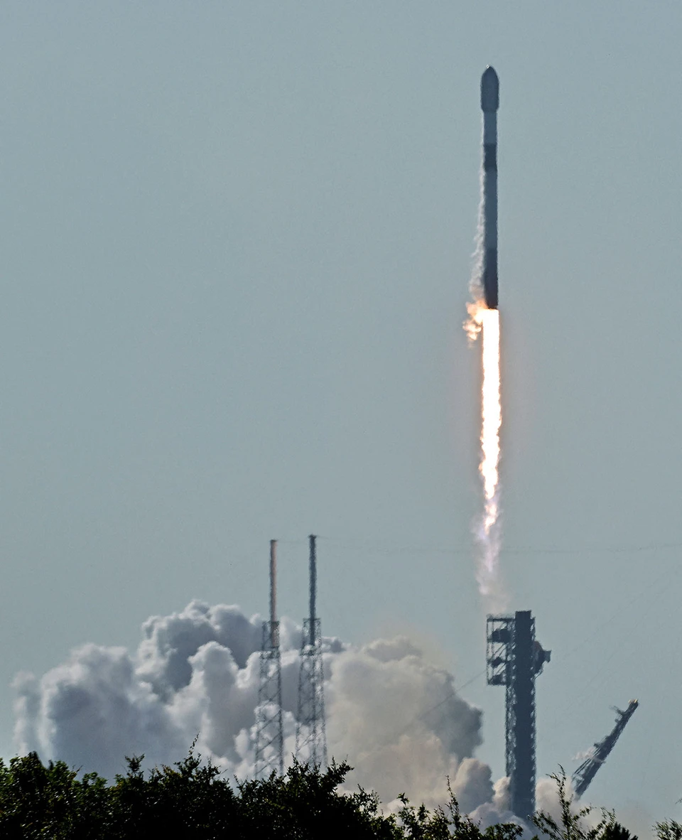 На Луну упадет вторая (верхняя) ступень ракеты Falcon 9 Илона Маска.